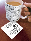David Shrigley Coaster - What The Hell