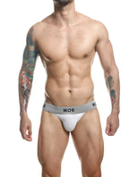 MOB Classic Fetish Jock 3 Inch - White