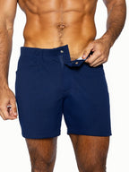BIKE Coaches Short 5" Inseam - Navy