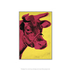 Andy Warhol Cows Yellow/Red Pin