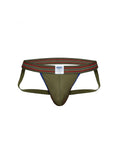 BIKE ATHLETIC Mesh Jockstrap - Olive