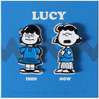 Peanuts Then and Now - Lucy Pin Set
