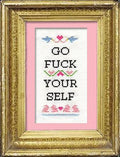 Go F*Ck Yourself - Cross Stitch