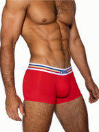 BIKE Stretch Cotton Trunk - Samba Red