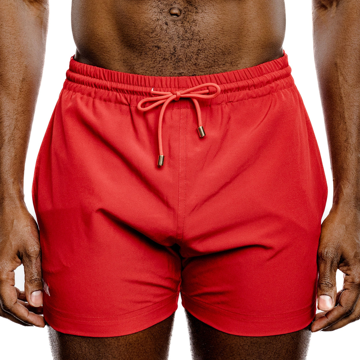THK Red Swim Gym Short