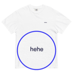 Hehe Embroidered Shirt