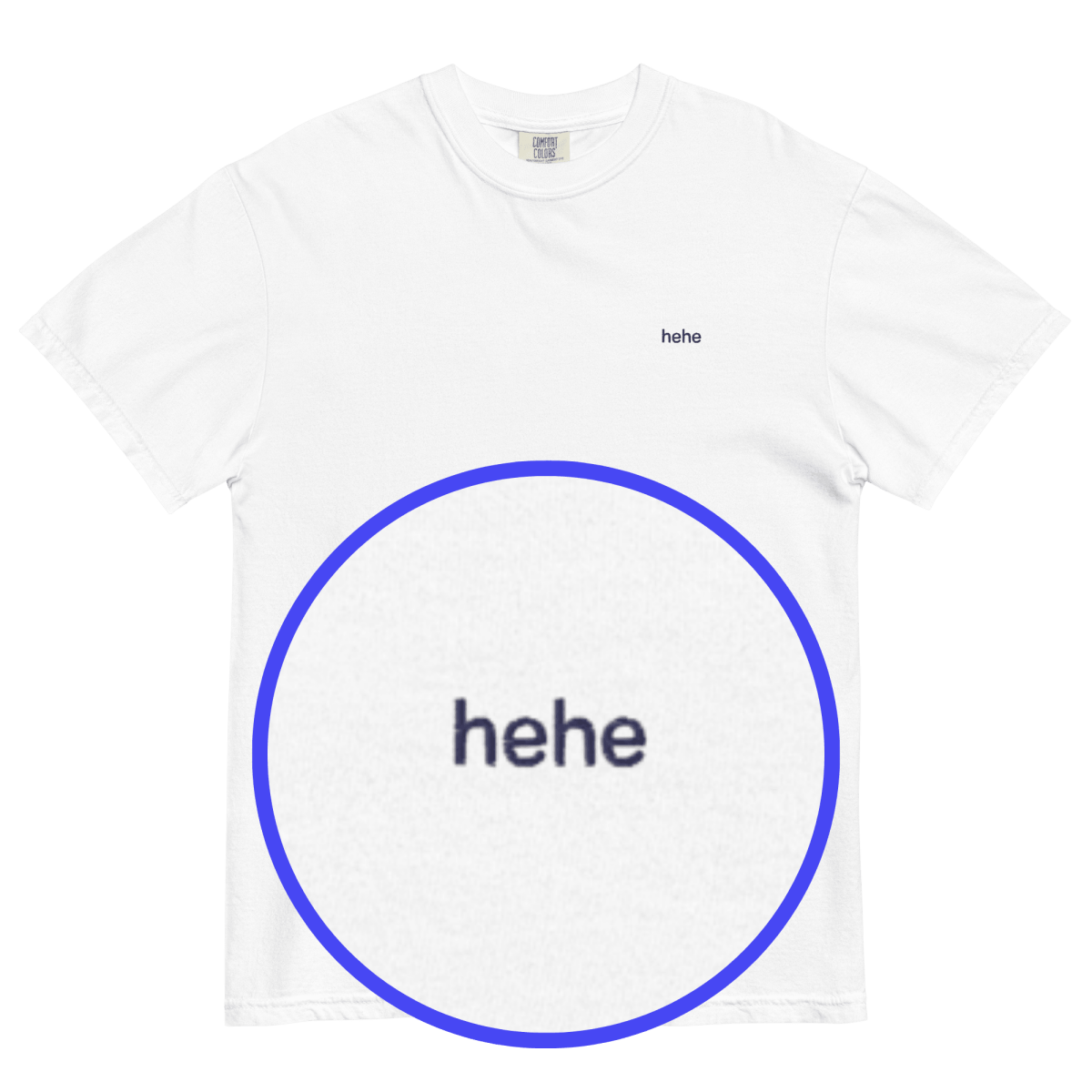 Hehe Embroidered Shirt