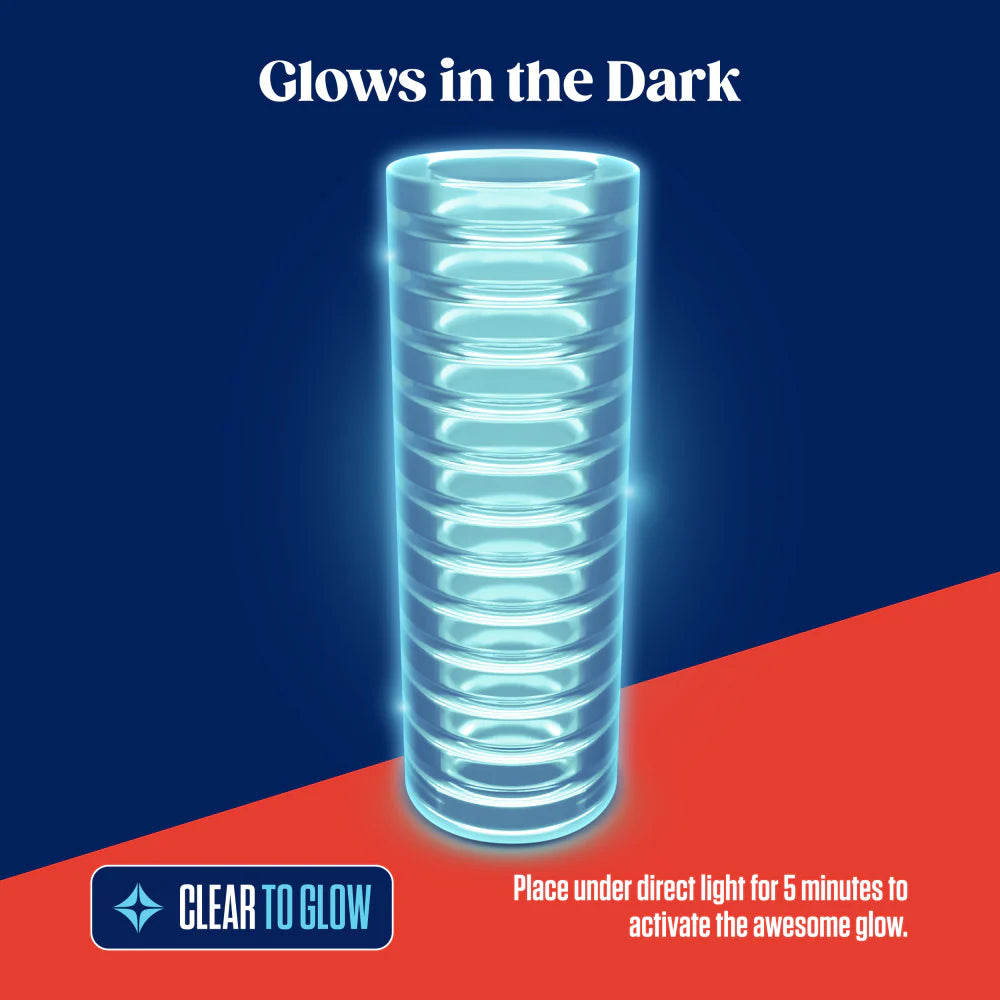Rize Ribz Glow in the Dark Self-Lubricating Stroker