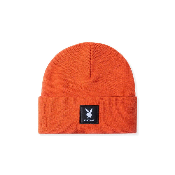 PLAYBOY Knit Beanie with Logo Patch