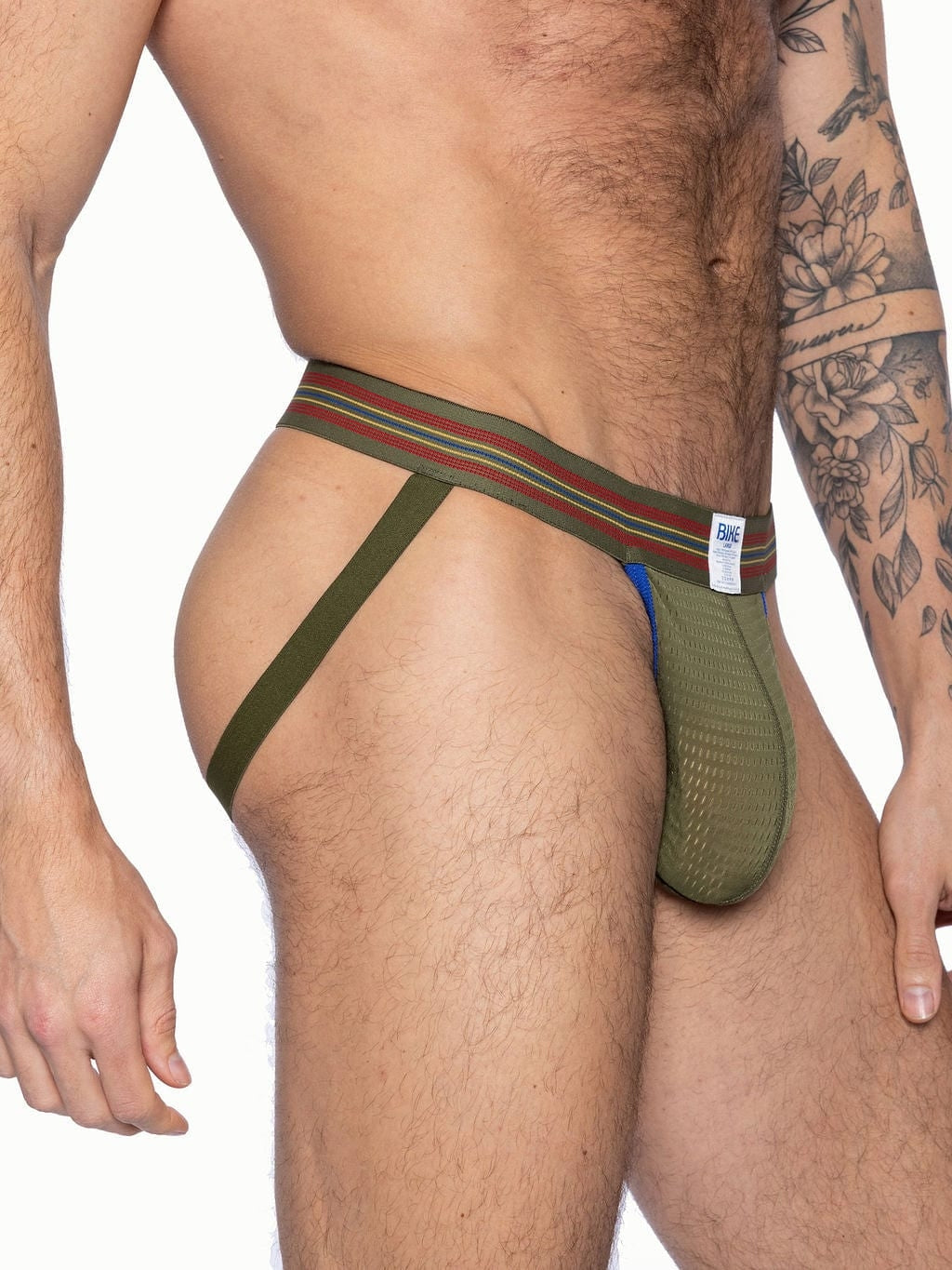 BIKE Mesh Jockstrap - Olive