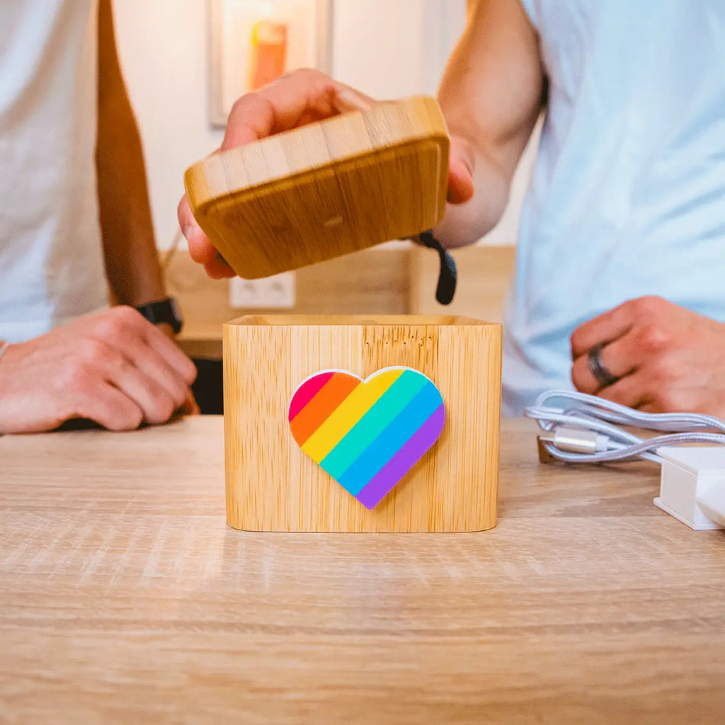 Lovebox Color & Photo - Pride Heart