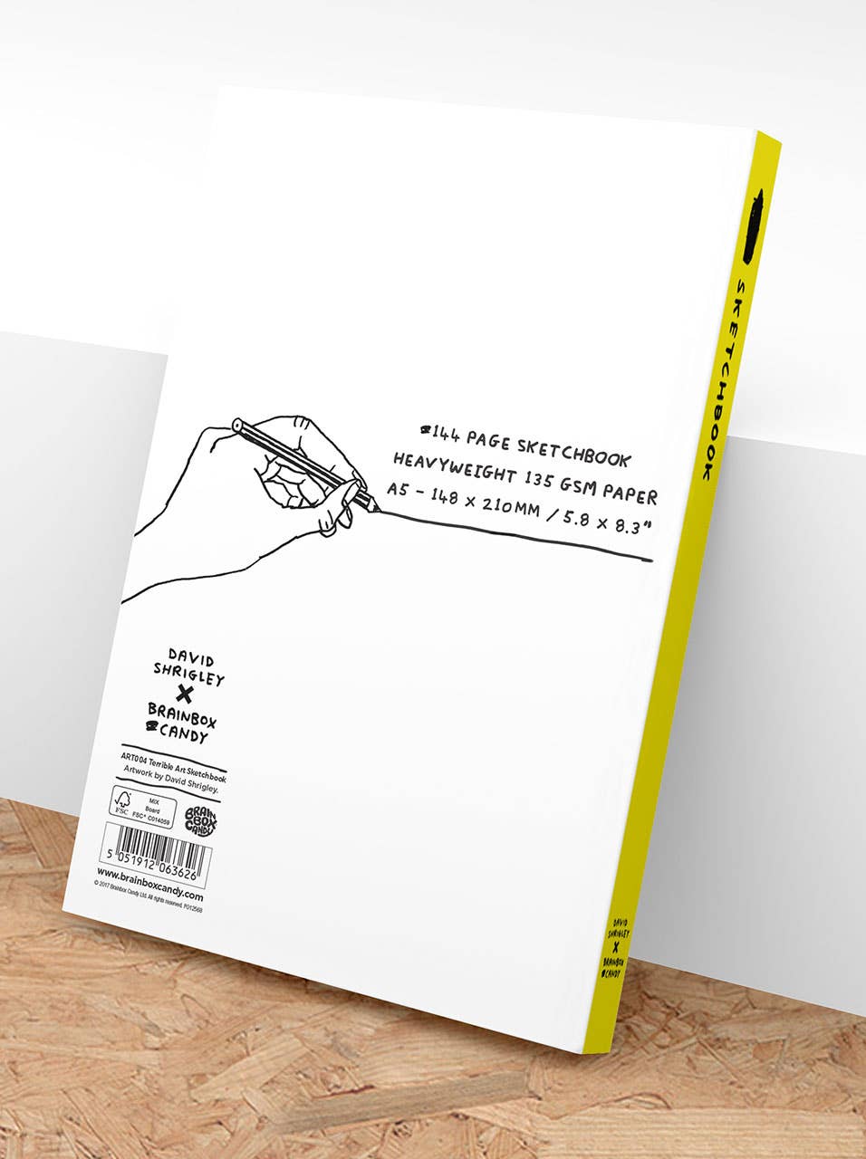 Terrible Artwork Sketchbook by David Shrigley