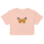 Monarch Butterfly Crop Top