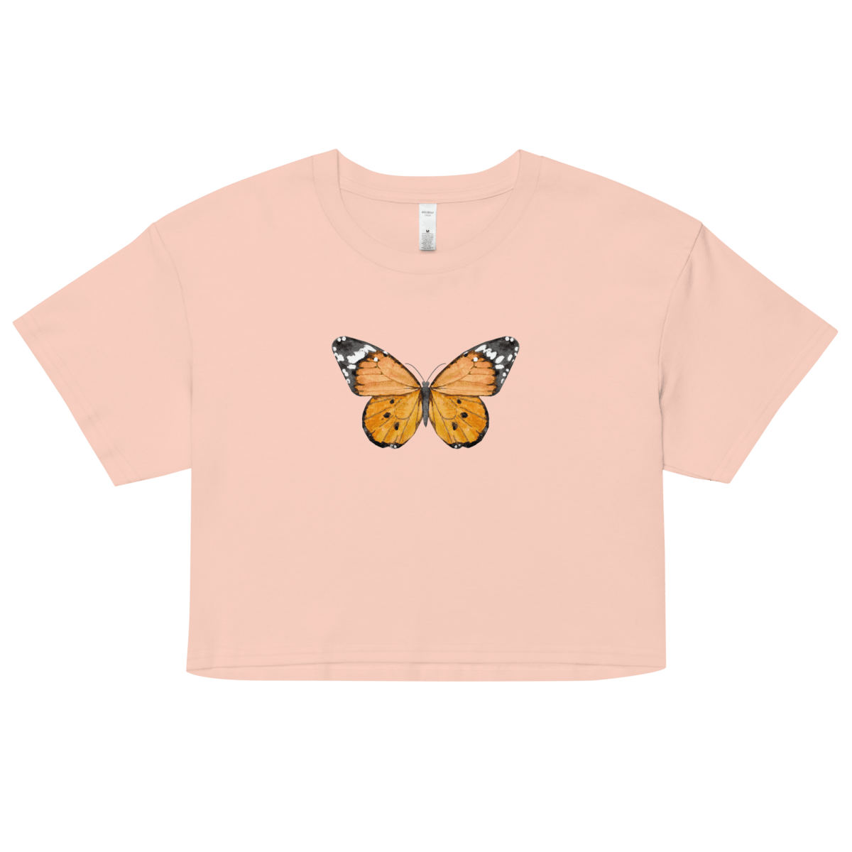 Monarch Butterfly Crop Top