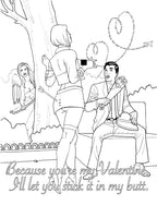 My Naughty Valentine Coloring Book