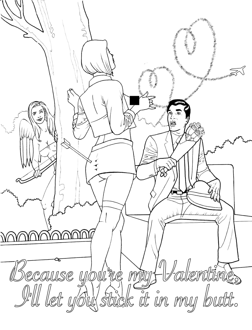 My Naughty Valentine Coloring Book