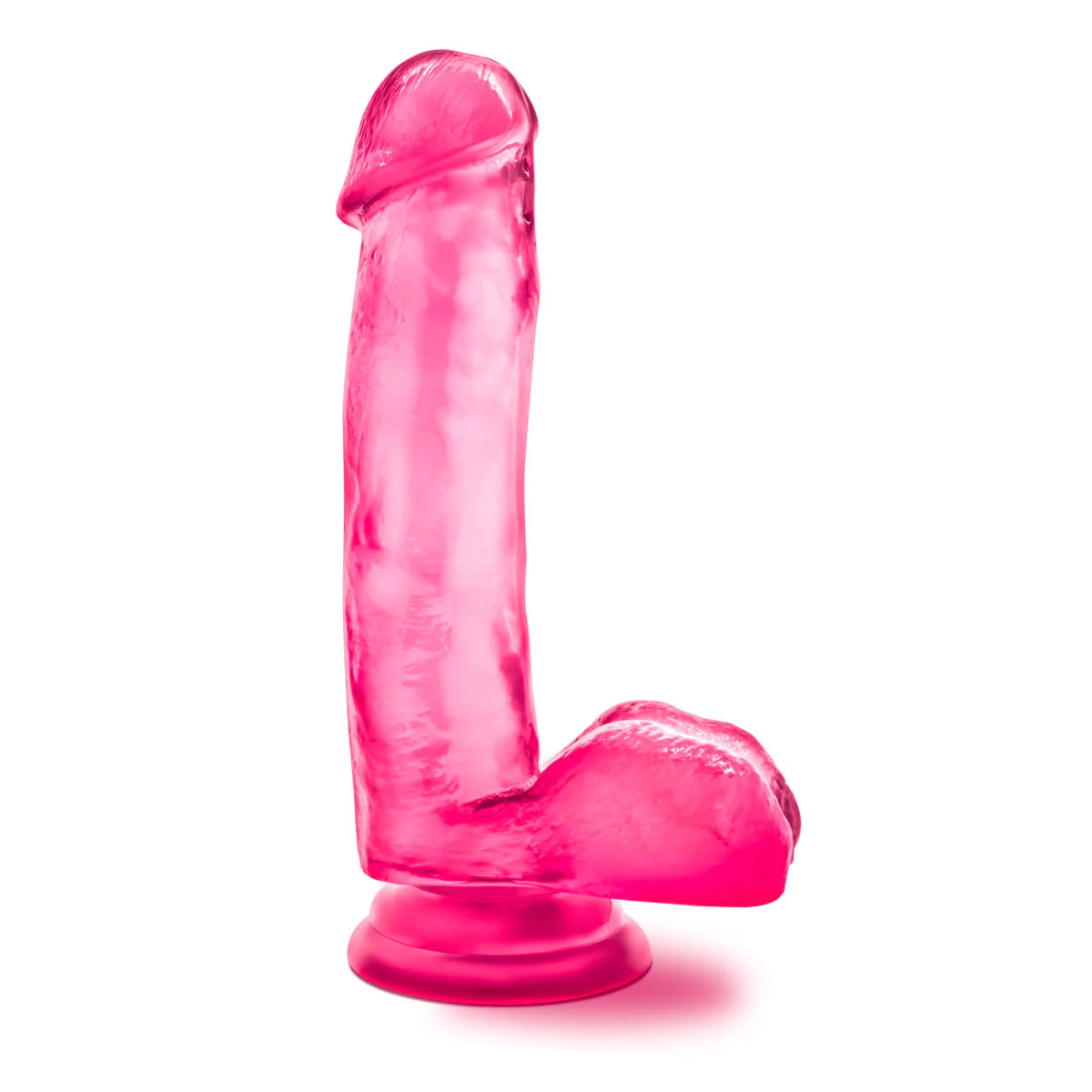 B Yours Sweet N' Hard 1 Realistic Pink 7-Inch Long Dildo