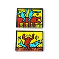 Keith Haring - Dolphin Ride Magnet Set