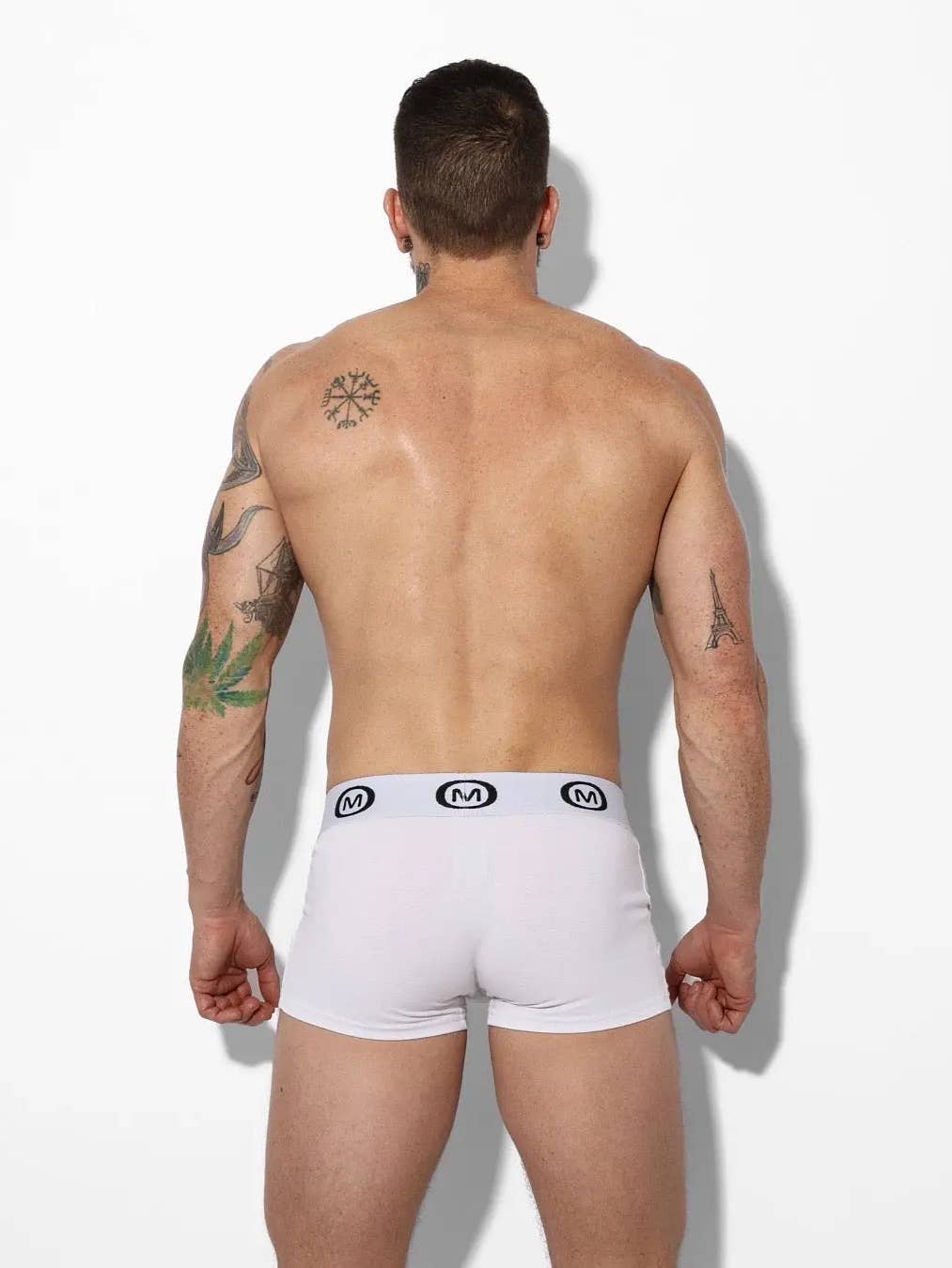 Mounderwear Cotton Boxer Brief White