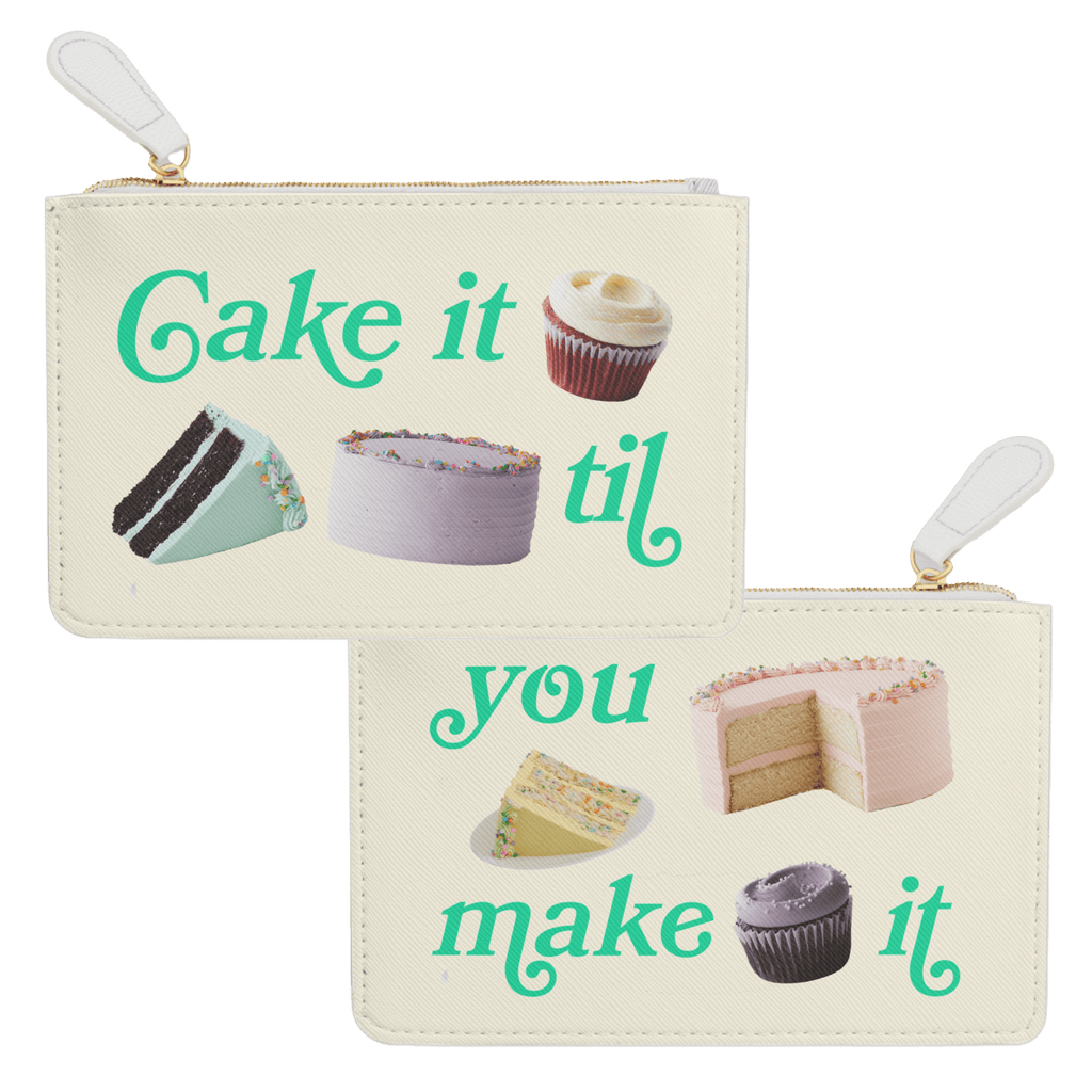 Cake It Til You Make It Mini-Clutch