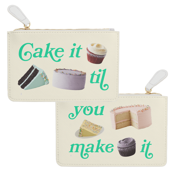 Cake It Til You Make It Mini-Clutch