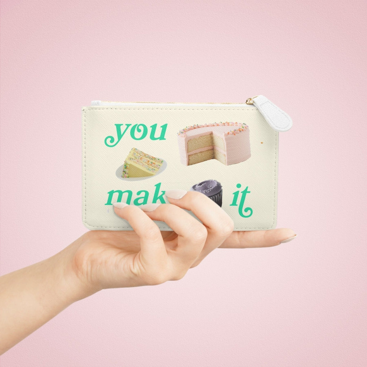 Cake It Til You Make It Mini-Clutch