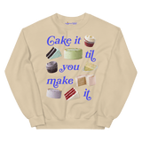 Cake Sweatshirt Sand