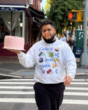 Cake Sweatshirt lifestyle
