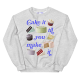 Cake Sweatshirt Ash