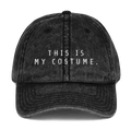 This Is My Costume - Embroidered Dad Hat For Halloween & Fall