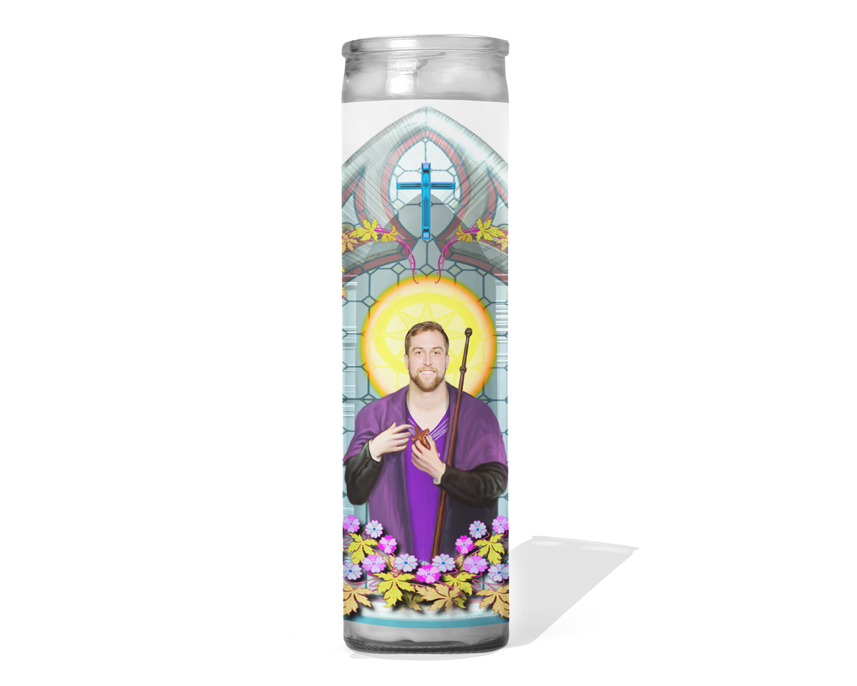 Adam Thielen Celebrity Prayer Candle - Minnesota Vikings