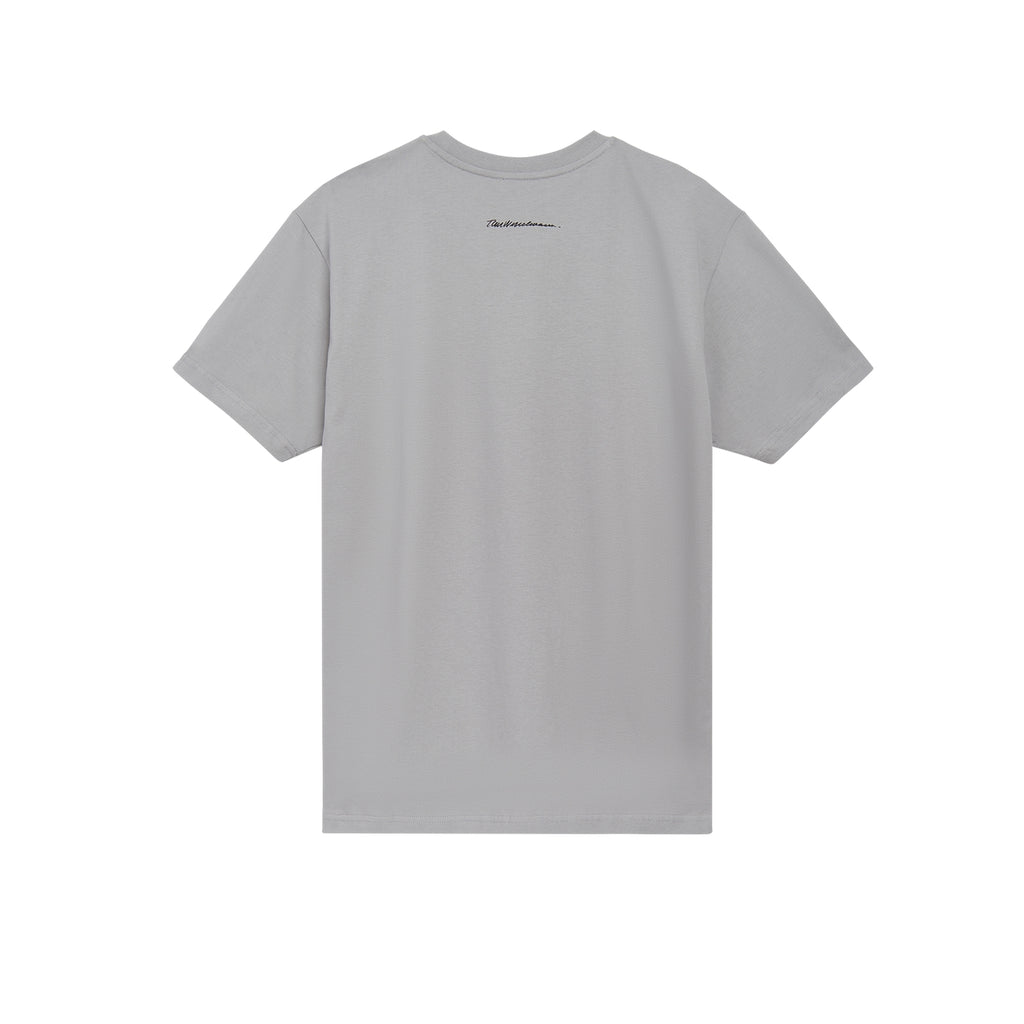 Tom Wesselmann Mouth Icon Patch T-Shirt - Gray