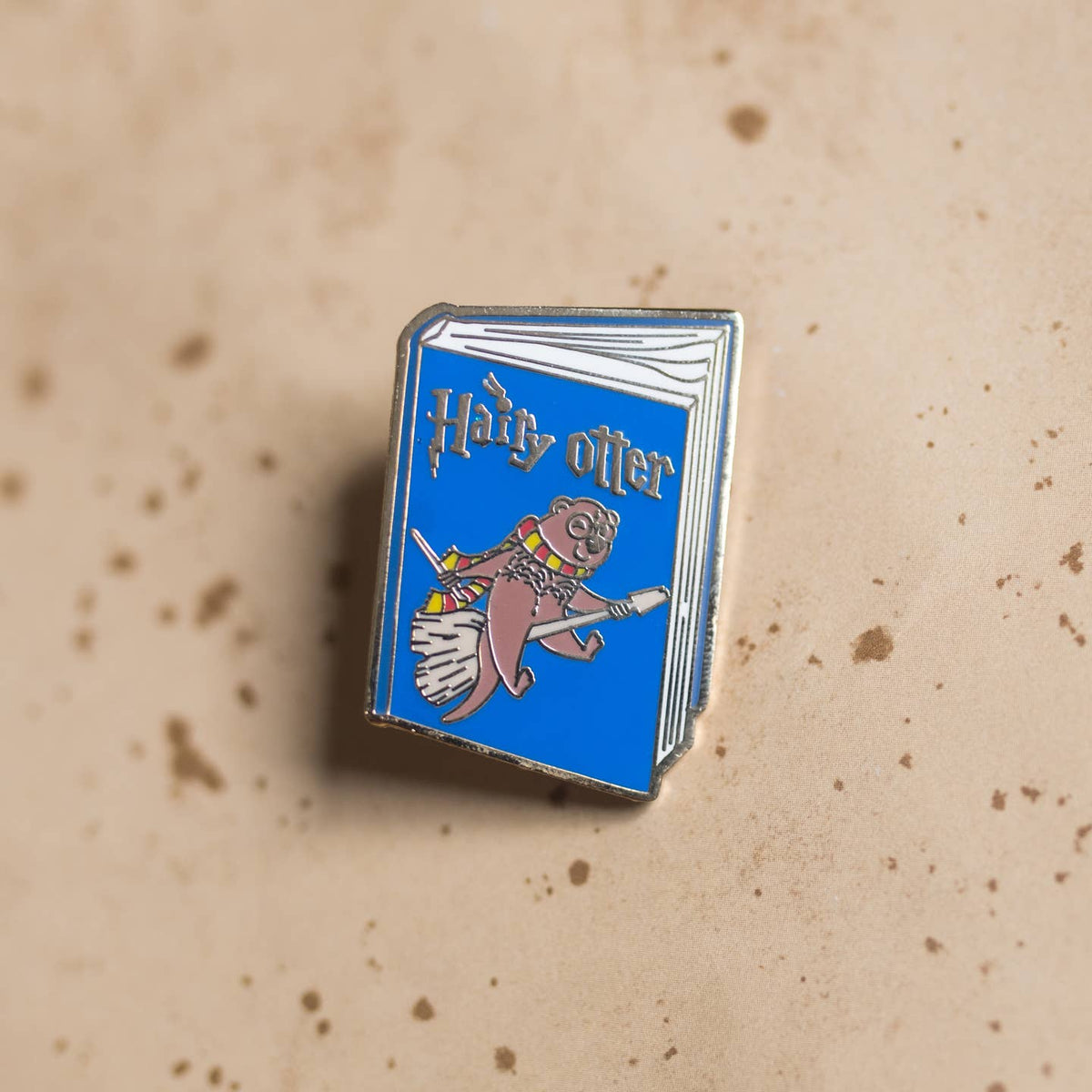 Hairy Otter Pin by Gaypin'