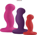 Nexus GPLAYTRIO+ Unisex Rechargeable Silicone Vibrator Set (3 piece) - Black