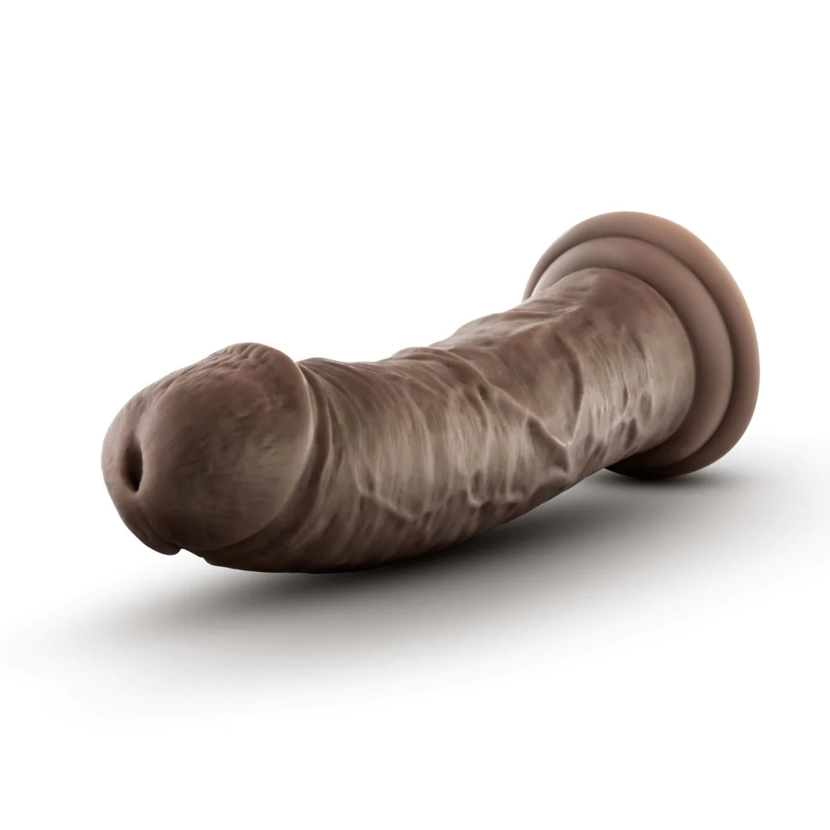 Dr. Skin Plus Realistic Chocolate 8-Inch Dildo