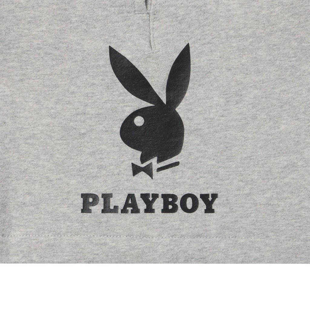 PLAYBOY Men's Double Bunny Sweat Shorts