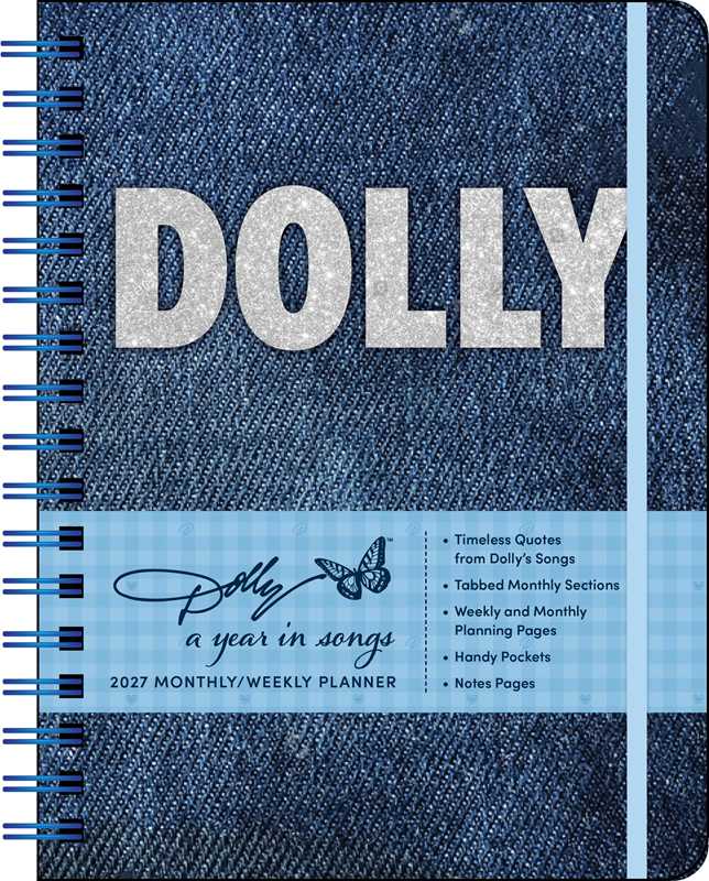 Dolly Parton: A Year in Songs 2027 Deluxe Weekly Planner