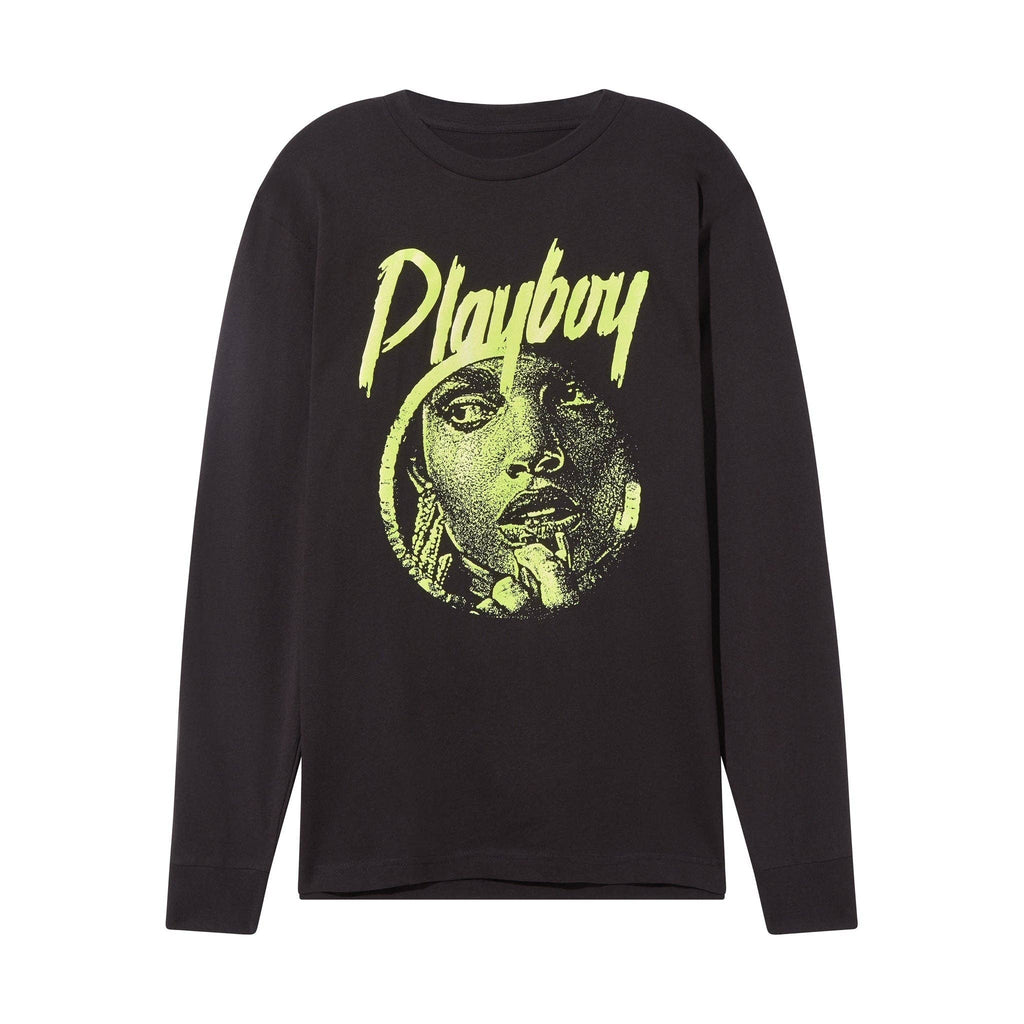 PLAYBOY June 2019 Playmate Yoli Lara Glow in the Dark Long Sleeve T-Shirt