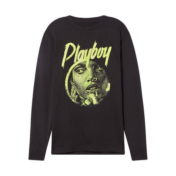 PLAYBOY June 2019 Playmate Yoli Lara Glow in the Dark Long Sleeve T-Shirt