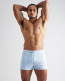 TEAMM8 S.S.C. Fraternity Mesh 3" Short - Light Blue