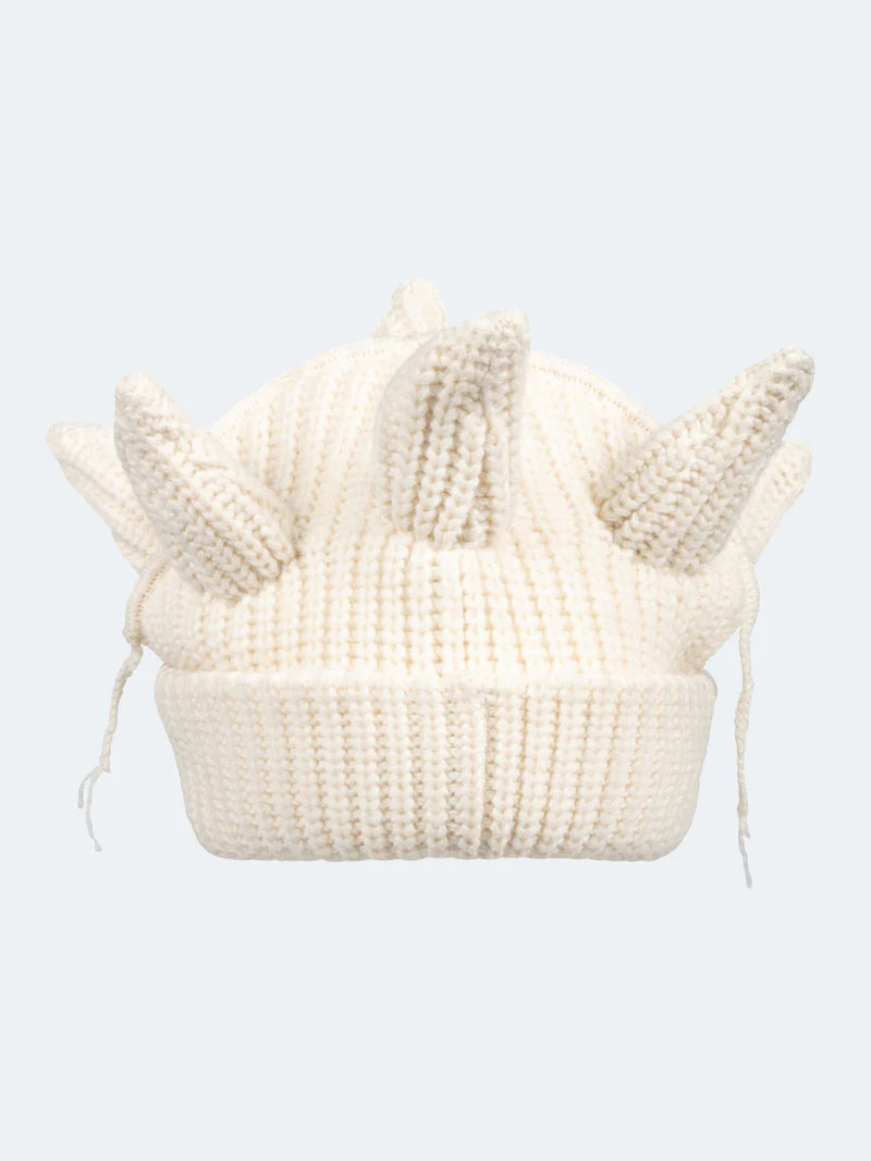 LOVERBOY BY CHARLES JEFFREY BERSERKER BEANIE WHITE
