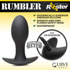 Rooster Ruone Butt Plugmbler Medium Vibrating Silic