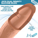 Ultra Realistic Dual Density Silicone Dildo with Balls