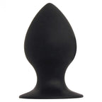 Rooster Daddy-O Black Silicone Anal Plug - Large