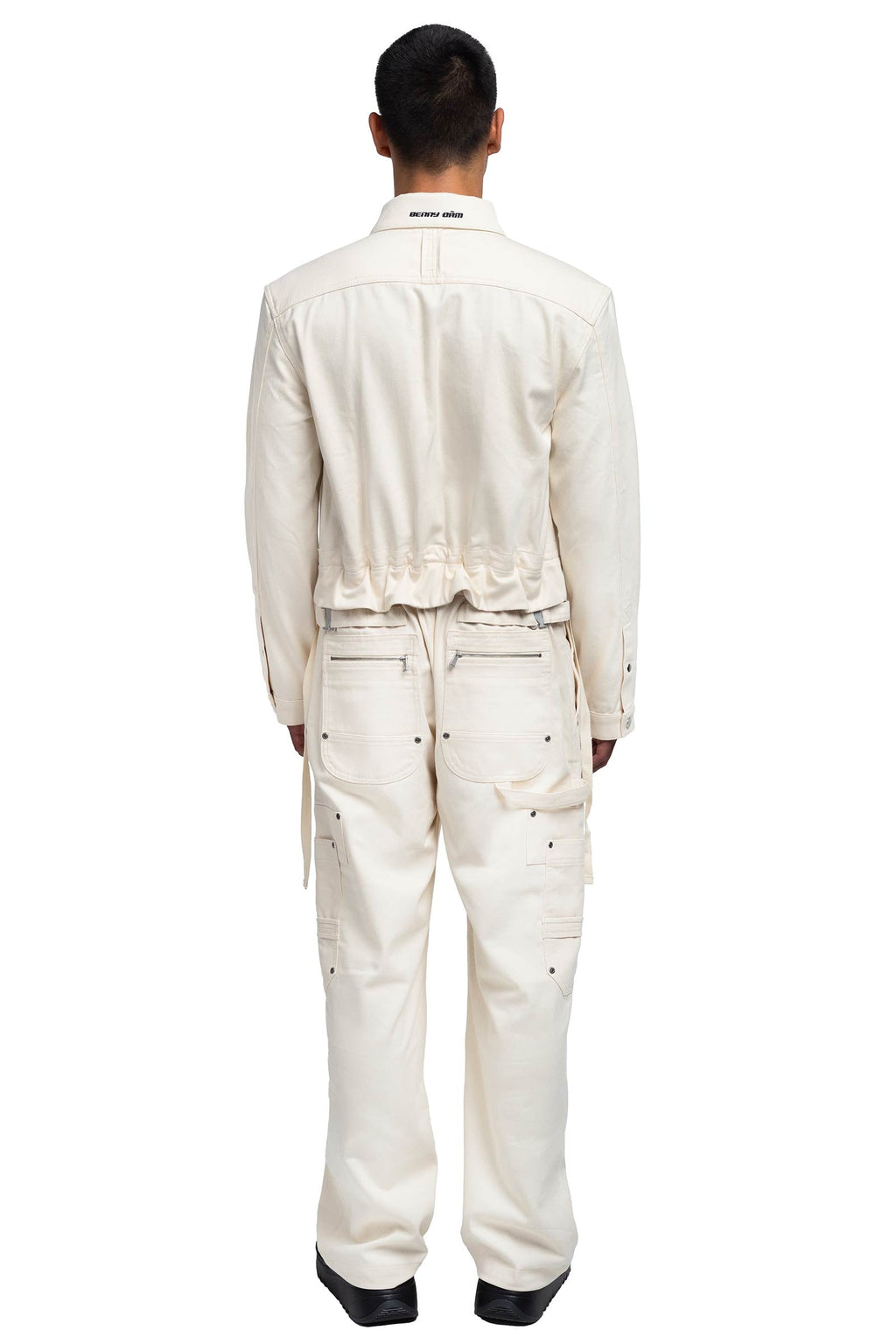BENNY DAM Convertible Coveralls - Bone
