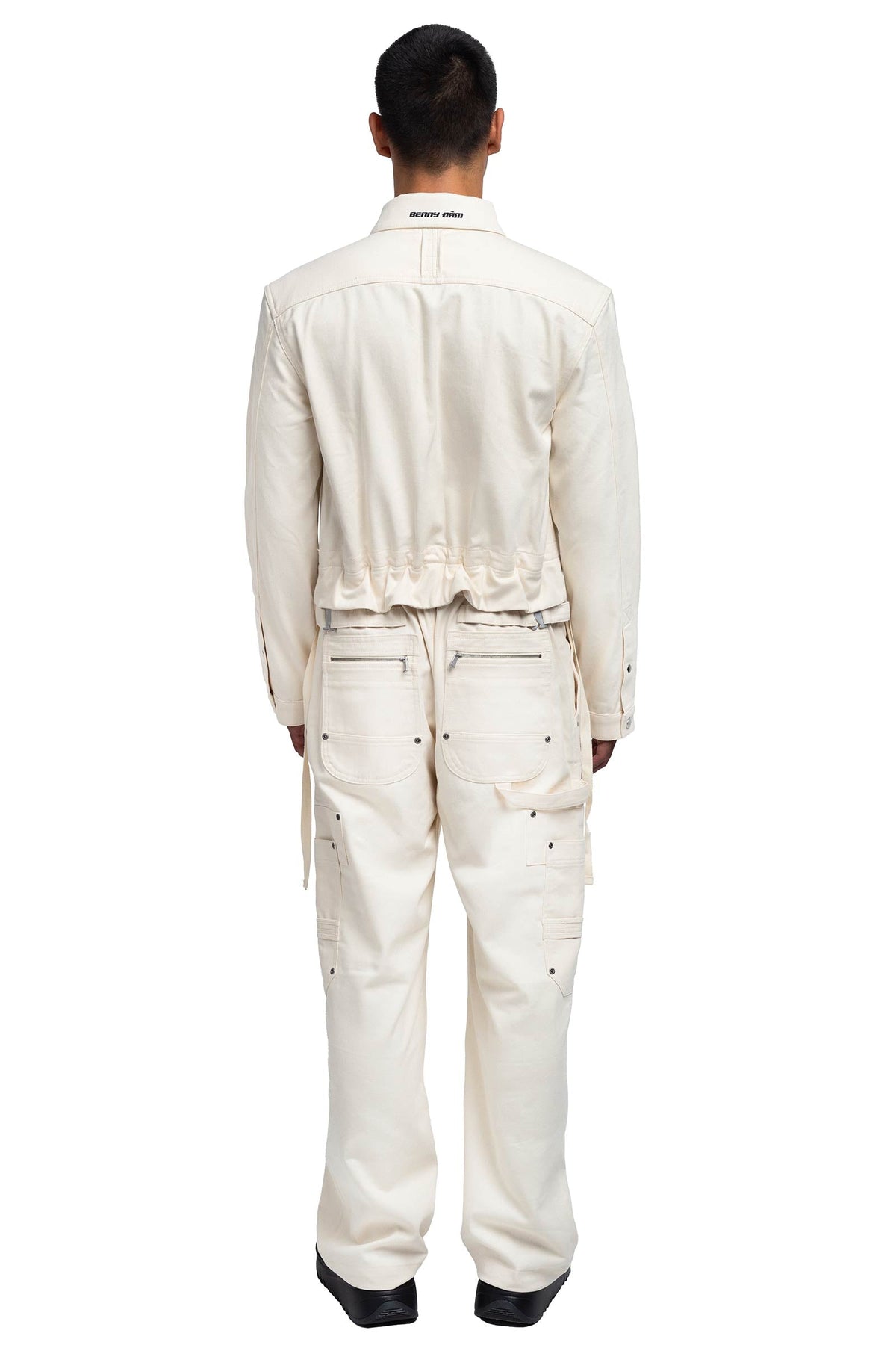 BENNY DAM Convertible Coveralls - Bone