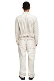 BENNY DAM Convertible Coveralls - Bone