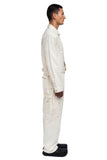 BENNY DAM Convertible Coveralls - Bone