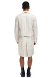BENNY DAM Convertible Coveralls - Bone