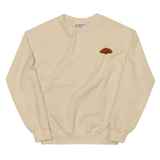 Croissant Embroidered Sweatshirt